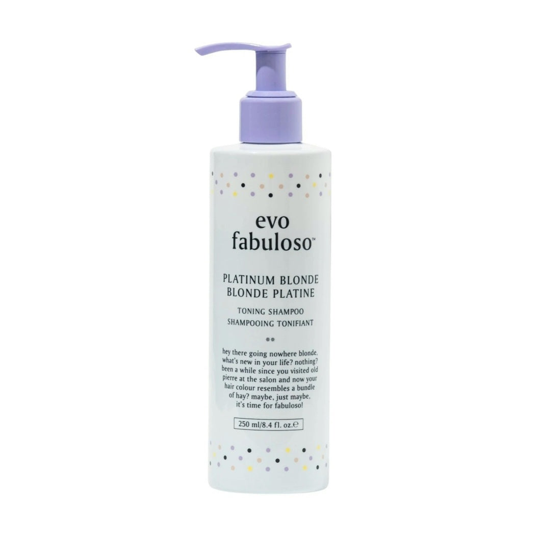Fabuloso Platinum Blonde Toning Shampoo 250ml
